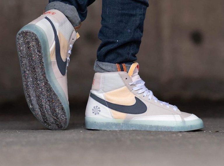 nike blazer cream ii orange glacier ice armory navy