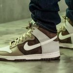 Nike Dunk Hi Mocha marron café au lait (4)