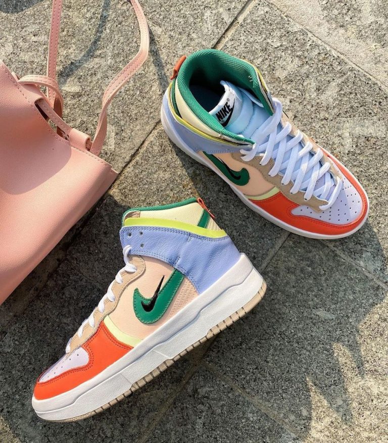 pastel color dunks