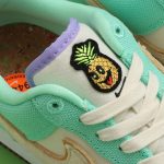 Nike Wmns AF1 ’07 LX Happy Pineapple Green Glow Metallic Gold CZ0268 300