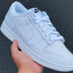 Nike Wmns Dunk Low Triple White 2021 (toute blanche) DD1503-109