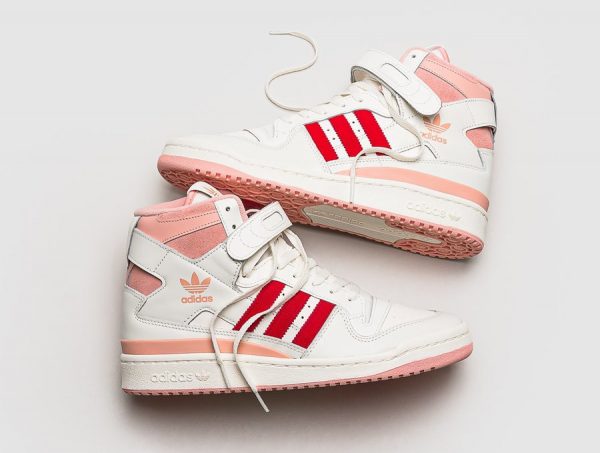 Adidas Forum 84 Hi White Pink Glow rose pastel 600x453