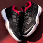 Air Jordan 11 Low IE rouge et noire (3)