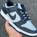 Nike Dunk Low Retro 2021 Georgetown Hoyas Wolf Grey Dark Obsidian