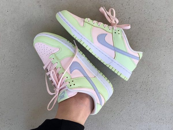 Nike Wmns Dunk Low Lime Ice Light Soft Pink Ghost DD1503-600