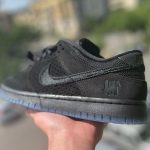 Undefeated x Nike Dunk Low SP '5 on It' Black Pony Hair