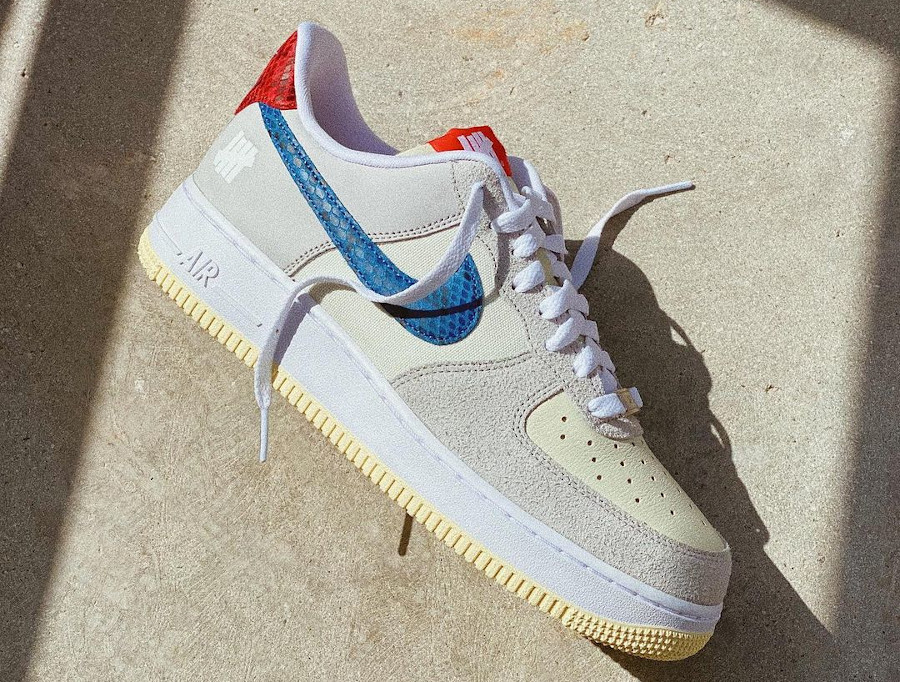 Nike x Undefeated AF1 Low SP 5 On It DunkvsAF1