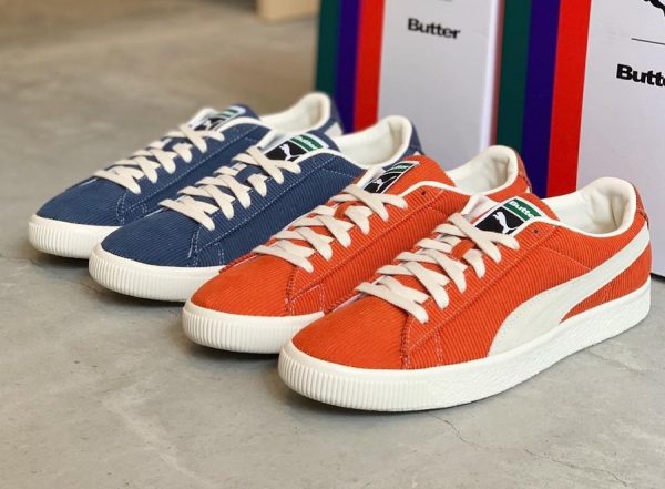 Puma x ButterGood Basket VTG Corduroy Rooibos & Denim