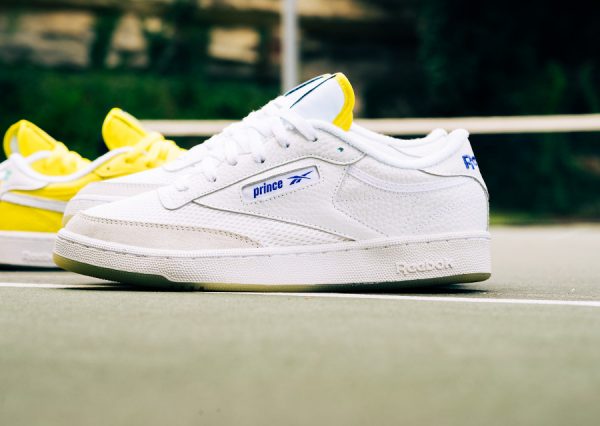 Reebok club c shop 85 femme jaune
