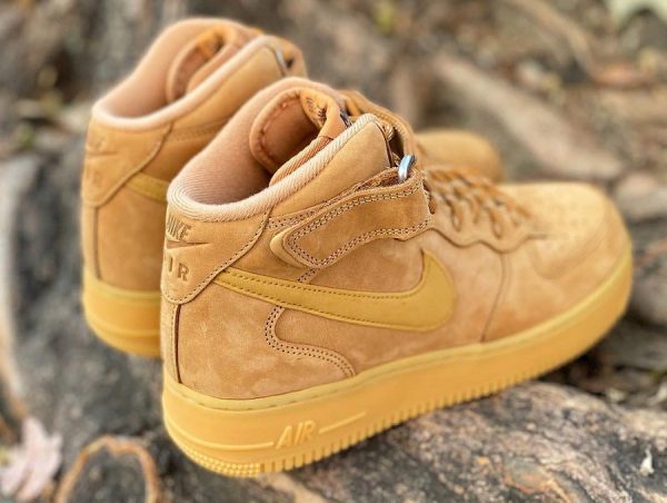 Nike AF1 Mid '07 WB Wheat Flax Brown Gum 2021 DJ9158-200