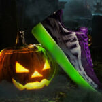 Nike AF1 ‘Squelette’ Purple Skeleton Halloween 2021 (couv)