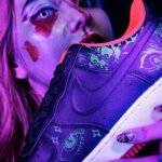 Nike Air Force 1 AF1 '07 PRM Halloween 2021 GITD (couv)