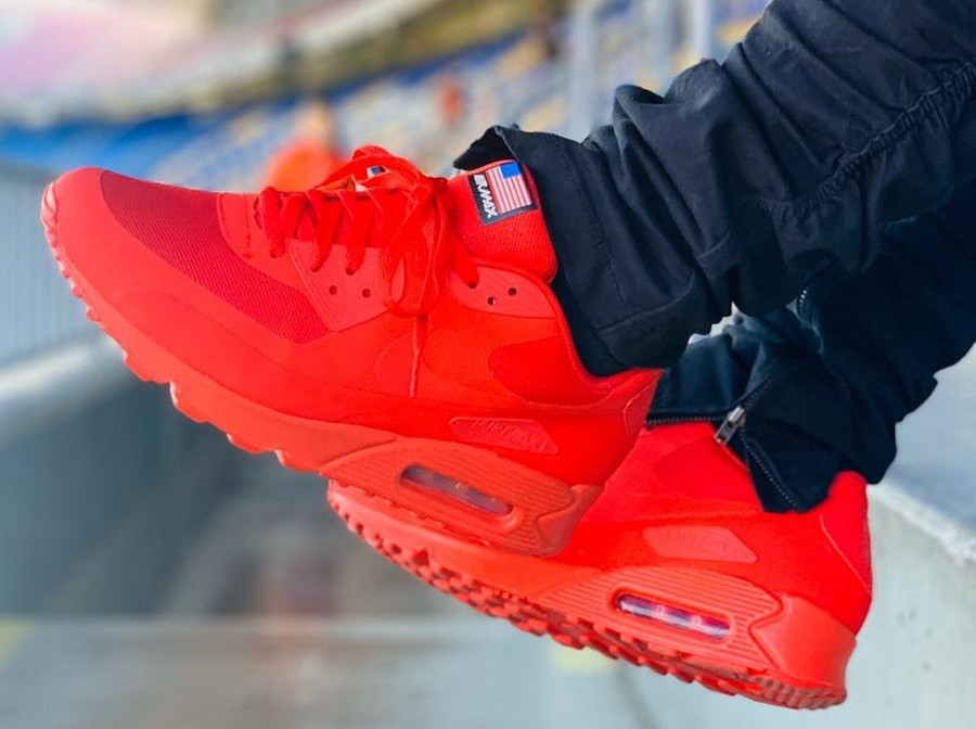 Nike Air Max 90 Hyperfuse Independence Day Red @itsmeedo7