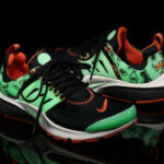 Nike Air Presto noire et orange glow in the dark 3 150x150