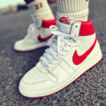 Nike Air Ship OG blanche et rouge