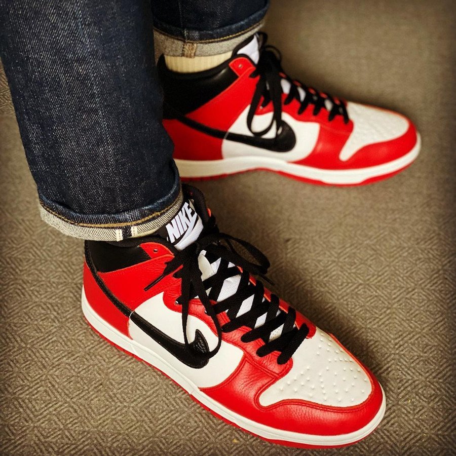 Nike Dunk High By You Chicago @abi_jp_88