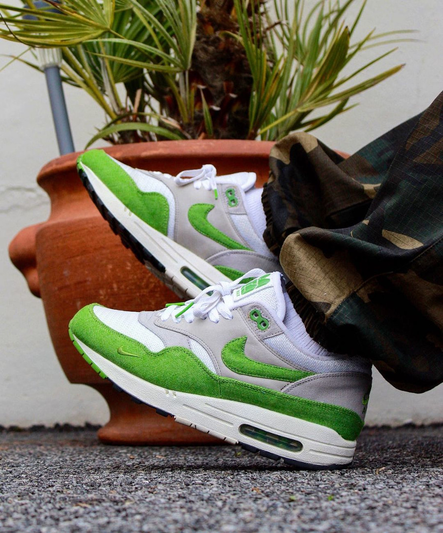 Toutes les collaborations Nike Air Max 1 One Patta on feet de 2009 a 2021