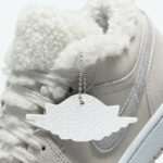 AJ1 Low SE Sheepskin Sherpa Fleece Grey DO0750-002