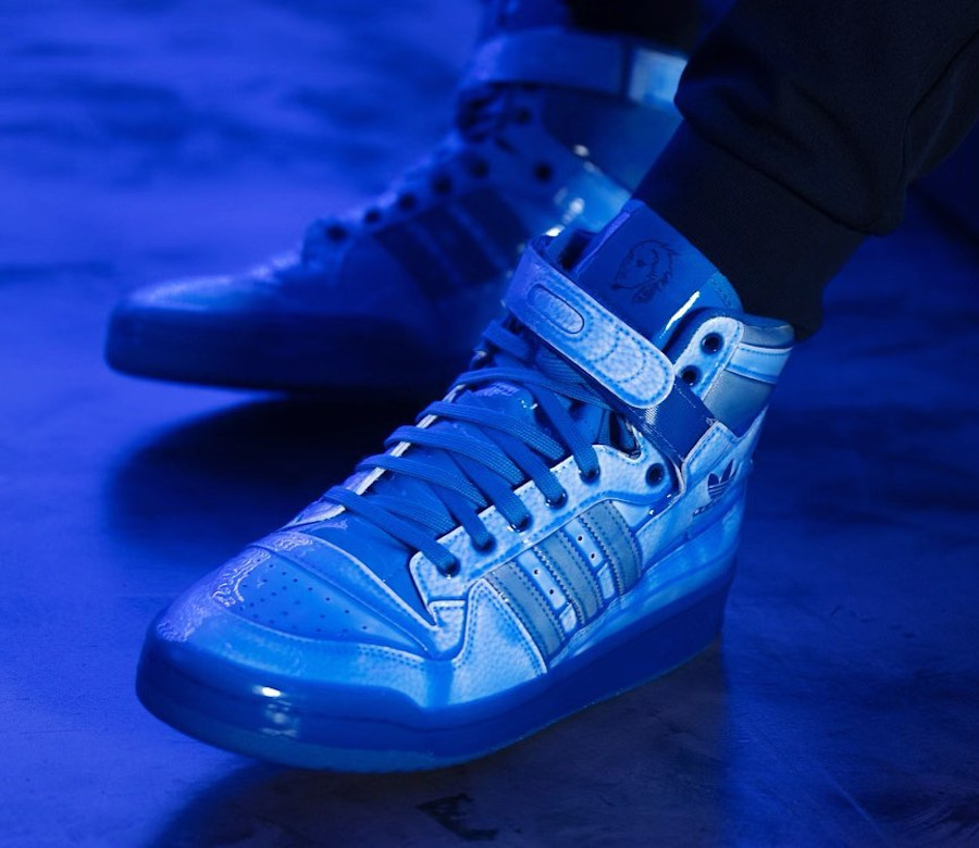 Adidas Forum High cirée bleue G54995