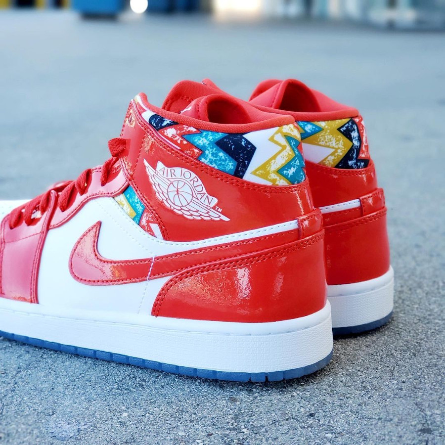 Air jordan on sale 1 rouge prix