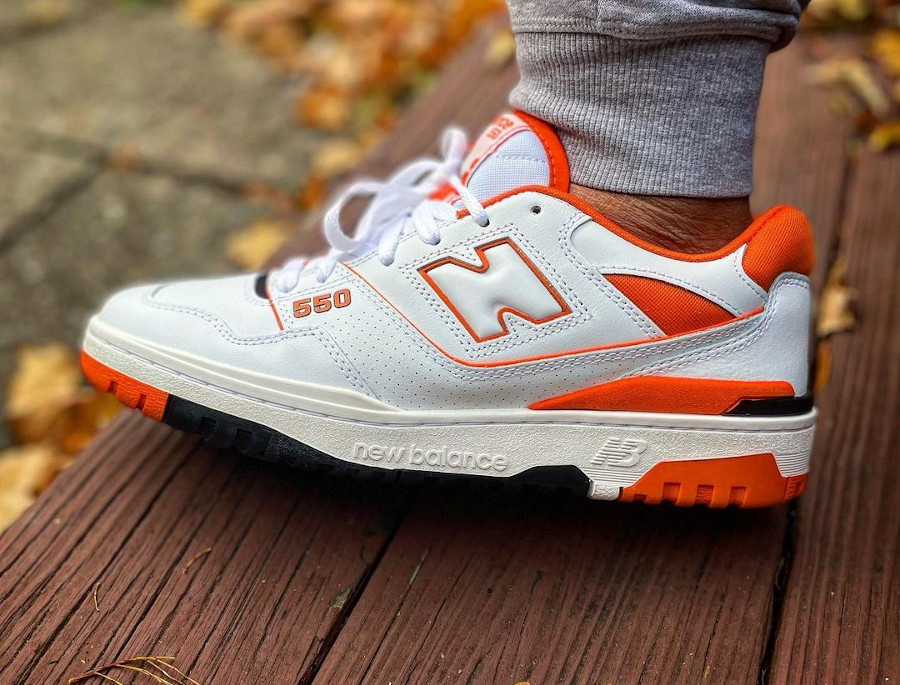 new balance 550 orange femme