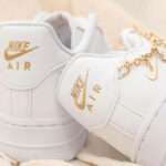 Nike Air Force 1 AF1 Lucky Charms White chaine doree DD1525 100 150x150