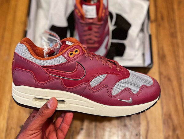 Nike Air Max 1 AM1 x Patta Waves Night Maroon DH1348-001