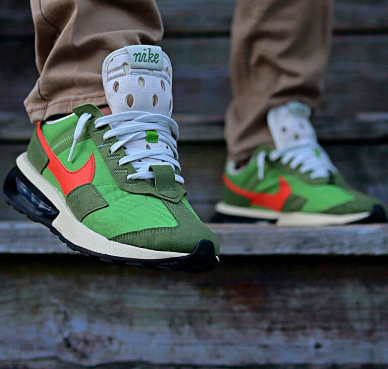 air max preday on feet