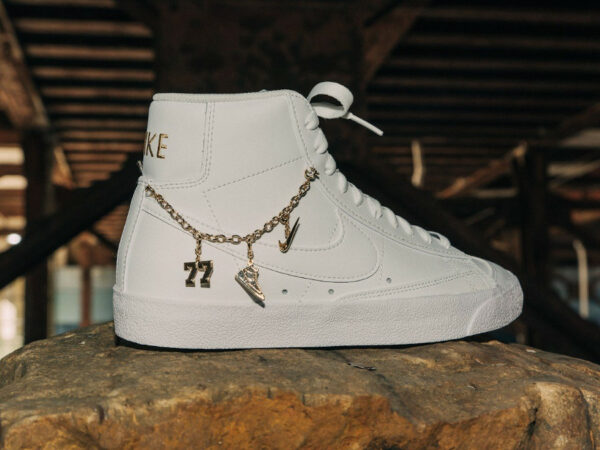 Nike Blazer Mid 77 LX Lucky Charm Gold Chain DM0850 100 600x450