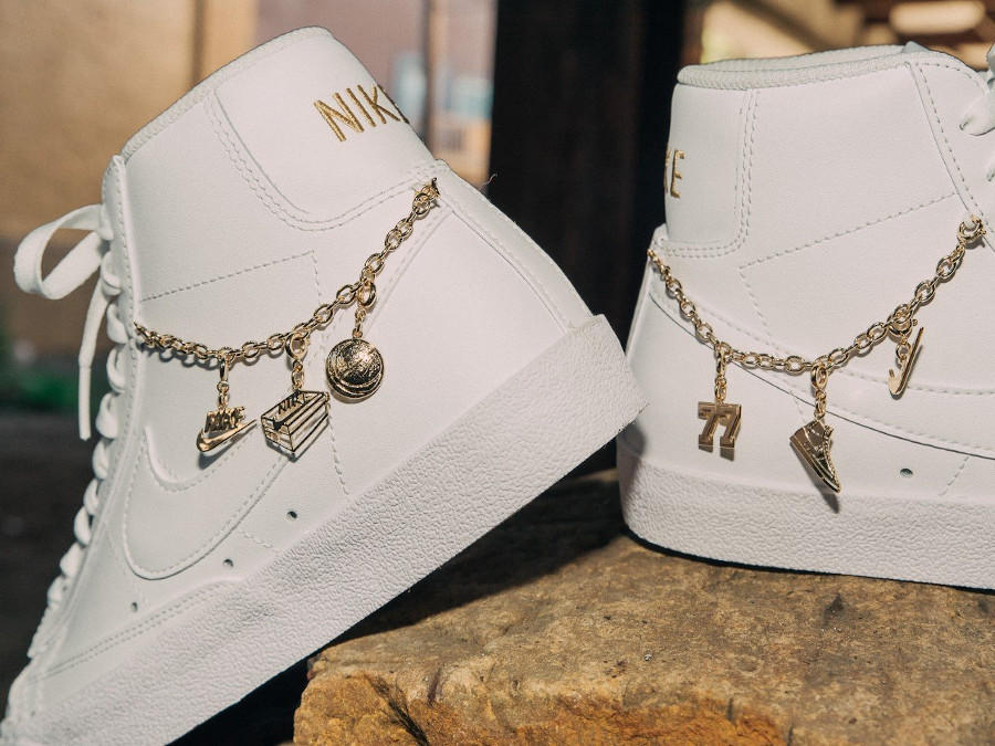 Blazer nike blanche hotsell