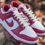 Nike Dunk Low 2021 blanche et rose bonbon (5)