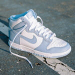 Nike Wmns Dunk High 2021 Aluminium 'UNC' DD1869-107