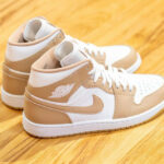 AJ1 Mid 'Hemp' Tan Gum 2022 554724-271