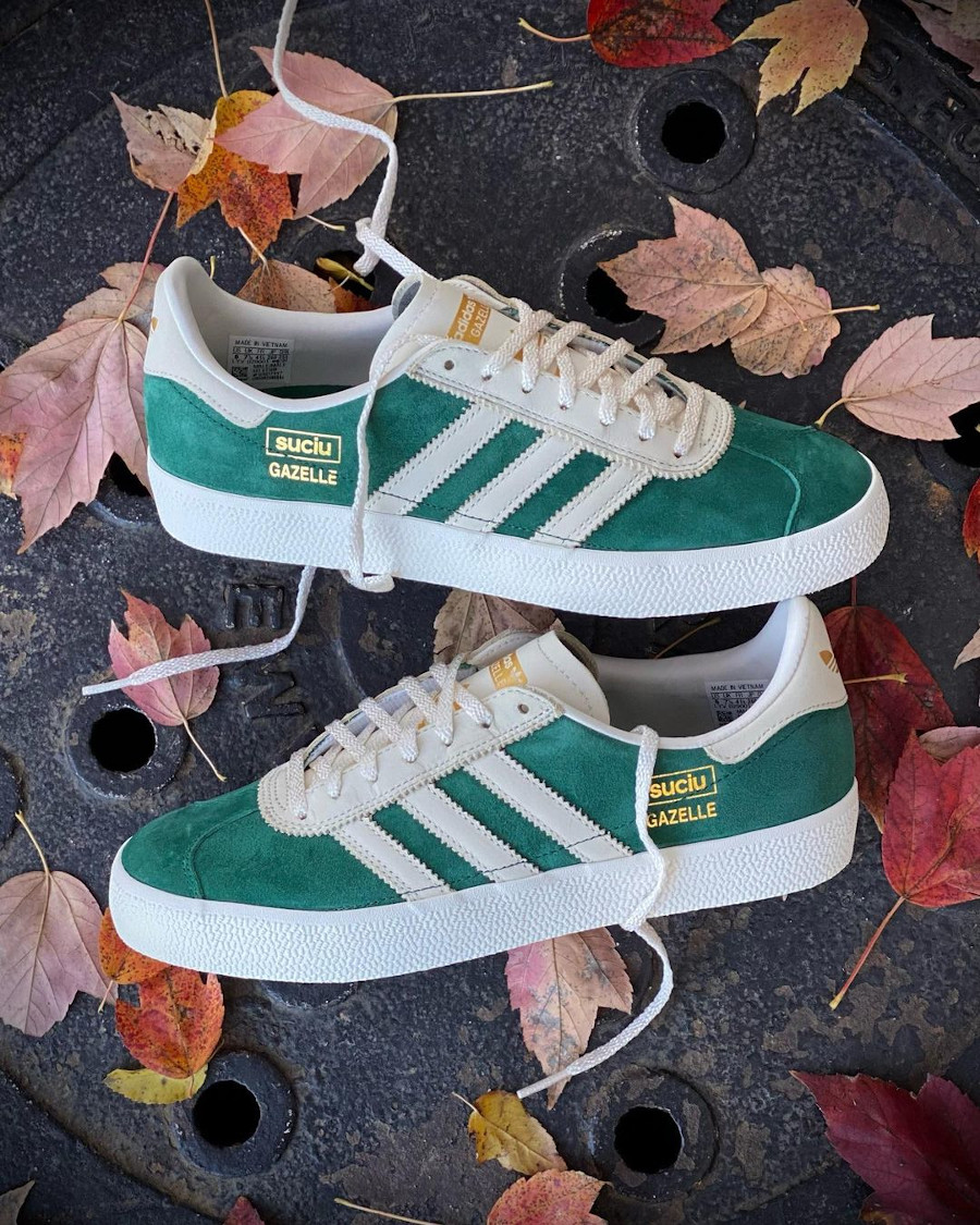 Que vaut la Adidas Gazelle ADV Mark Suciu Collegiate Green GY3688