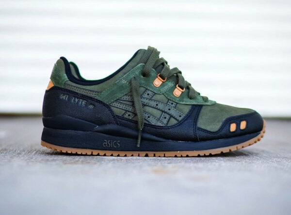 Asics Gel Lyte 3 2021 Utility Olive Canvas Black