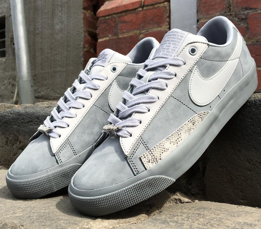 Forty Percent Against Rights x Nike SB Blazer Low grise (1)