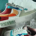Nike Wmns AF1 Fontanka Sail Saturn Gold Sunset Pomegranate