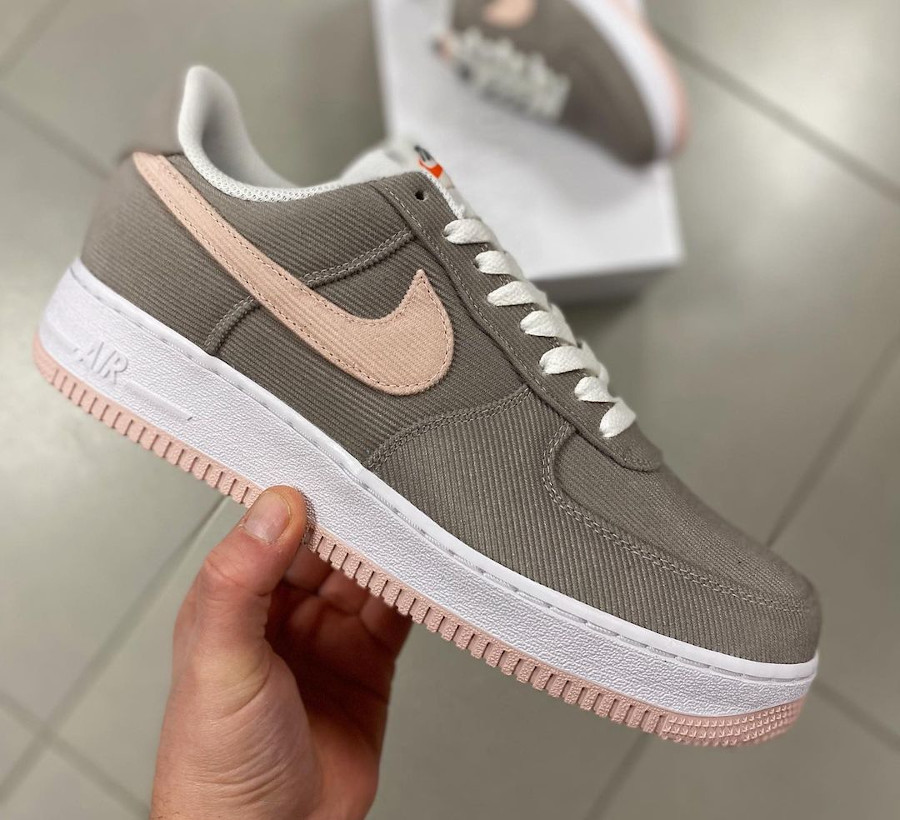 Nike Air Force 1 ID Corduroy Linen @tommy_triggah