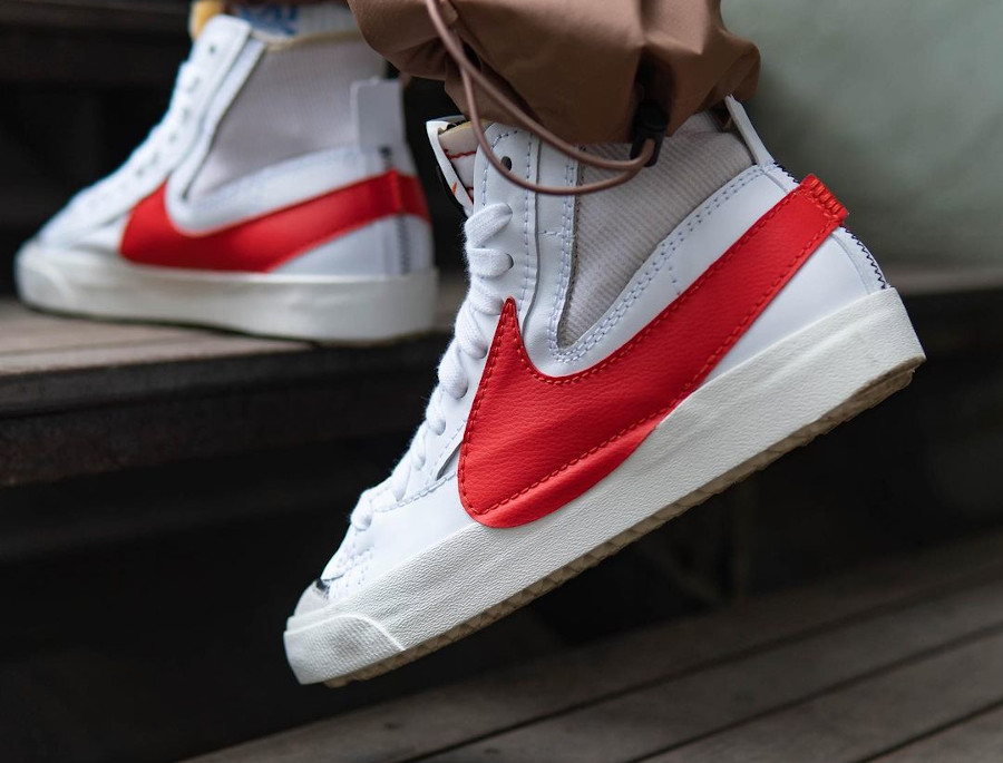 Nike Blazer Mid '77 Jumbo White Red DD3111-102