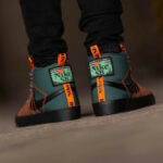 Nike SB Blazer Mid Acclimate Noble Green on feet