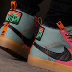 Nike SB Acclimate Blazer Mid Premium 'Jade Smoke Sport Spice'