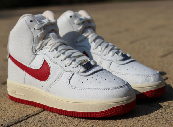 Nike Women's Air Force 1 Shadow Vast Grey/Laser Orange - CU3446-001