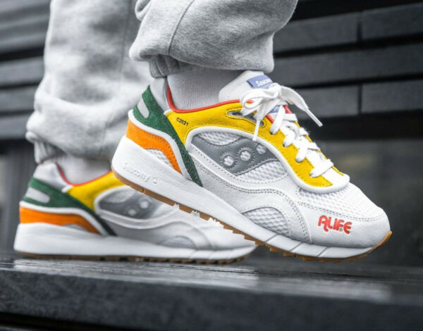 Saucony x Alife NYC Shadow 6000 Multicolor S70679-1 on feet