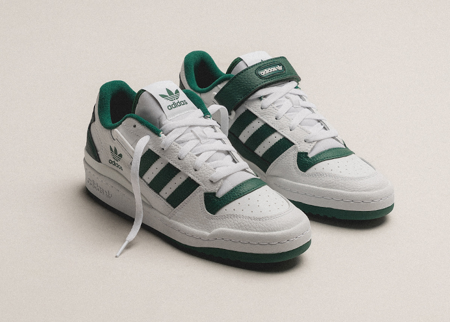 Adidas shop blanche verte