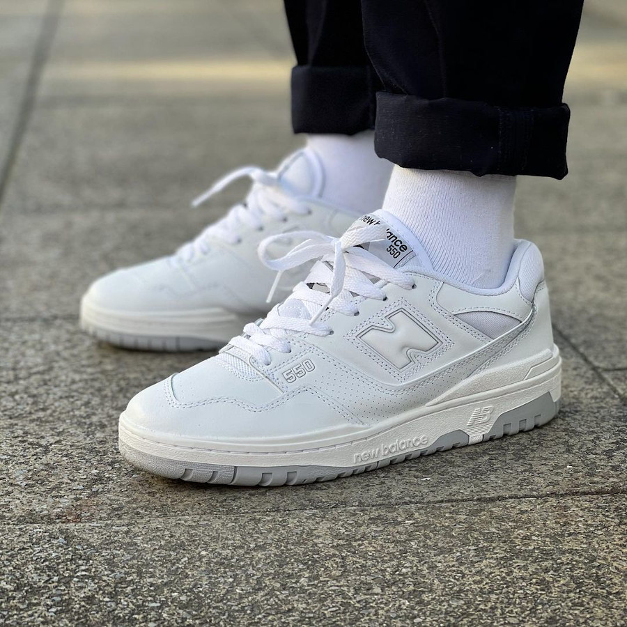 New Balance 550 White Grey | lupon.gov.ph