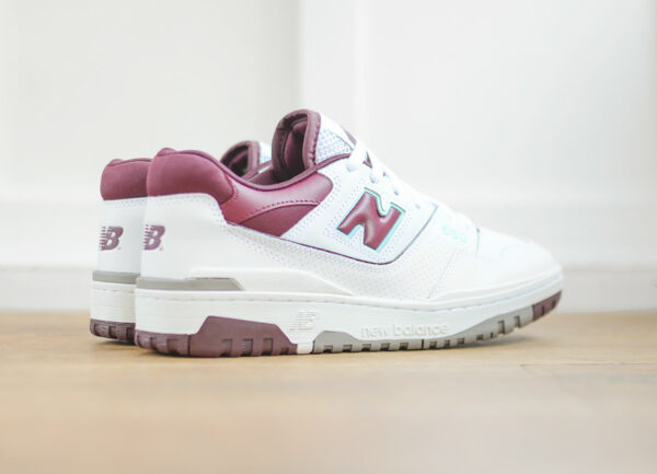 NB 550 BB550WBG White Burgundy