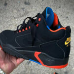 Nike Air Flight Lite Mid II Black Team Orange Imperial Blue