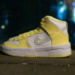 Nike Dunk High Up Rebel Light Lemon Yellow (Teinte cédrat)