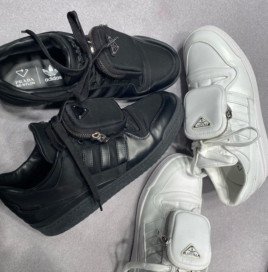 Prada x Adidas Forum blanche et noire (1)