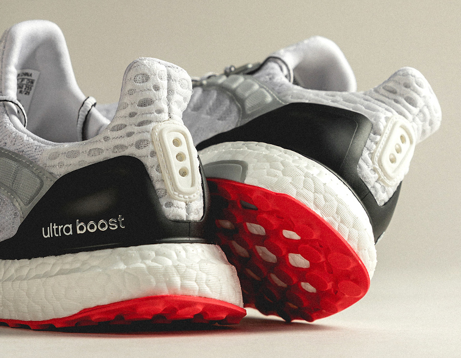 Adidas Ultra Boost Clima Cool II blanche noire et rouge (1)
